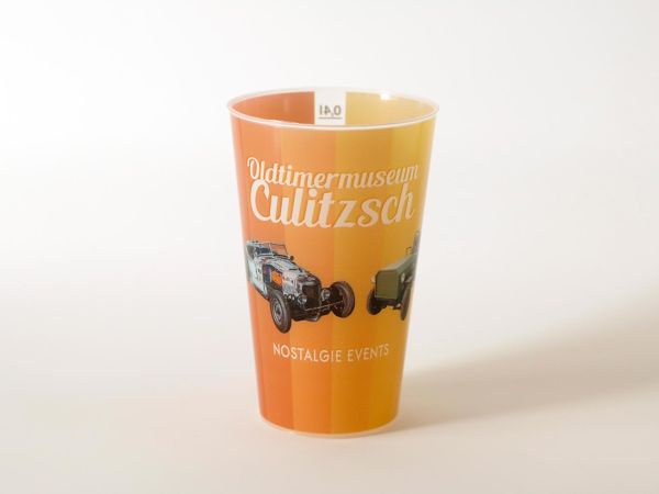 HTC-Sammelbecher orange